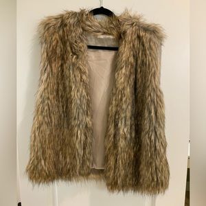 Ellison Faux Fur Large Vest